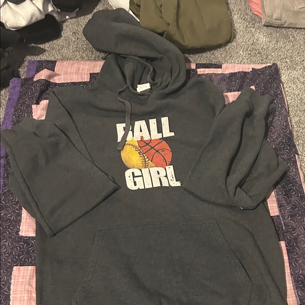 Ball Girl Graphic Hoodie